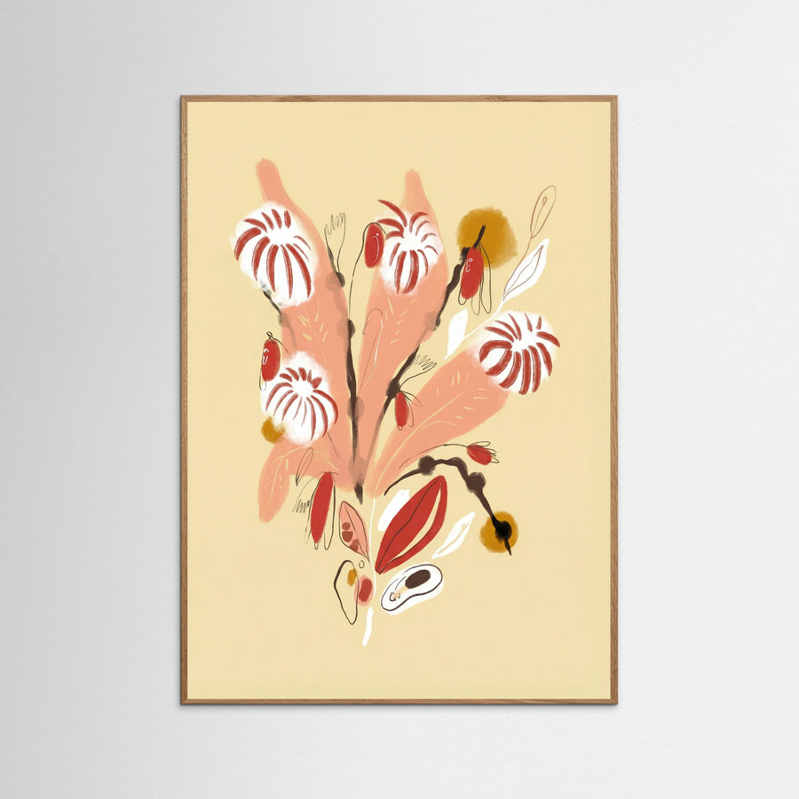 Apricot Bloom Sketch