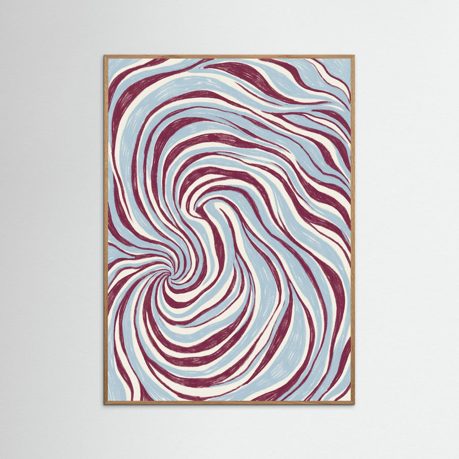Aqua Swirls