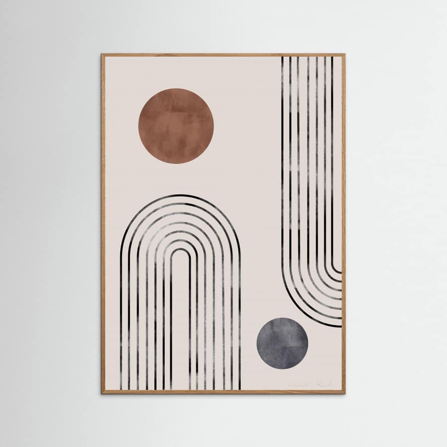 Archs and Buds Poster – poster and art print