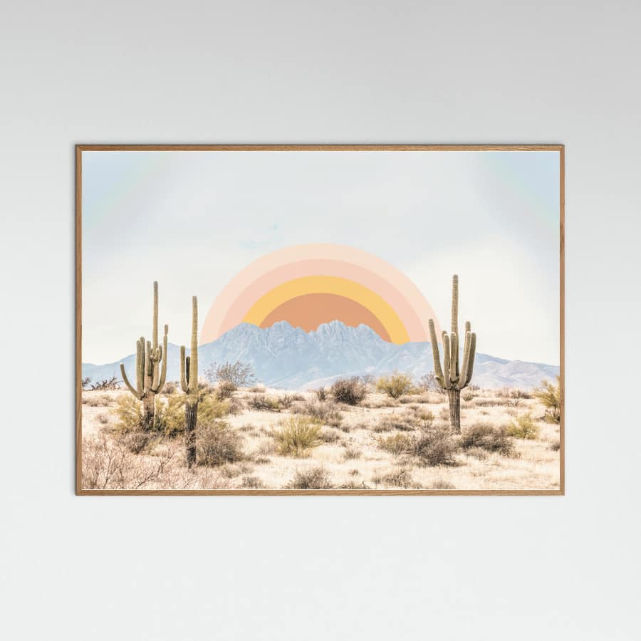Arizona Sunrise Poster – poster and art print