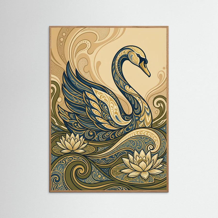 Art Nouveau Peacock