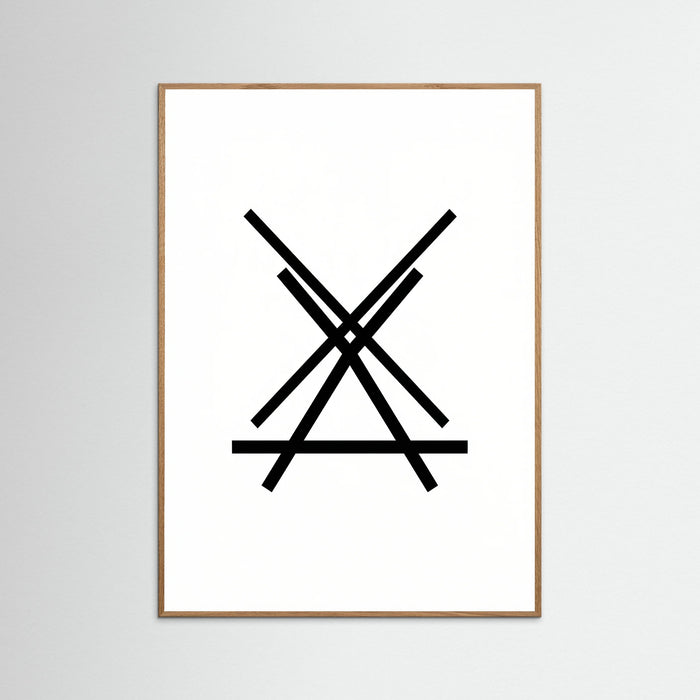 Oak Nature Art Print Beige