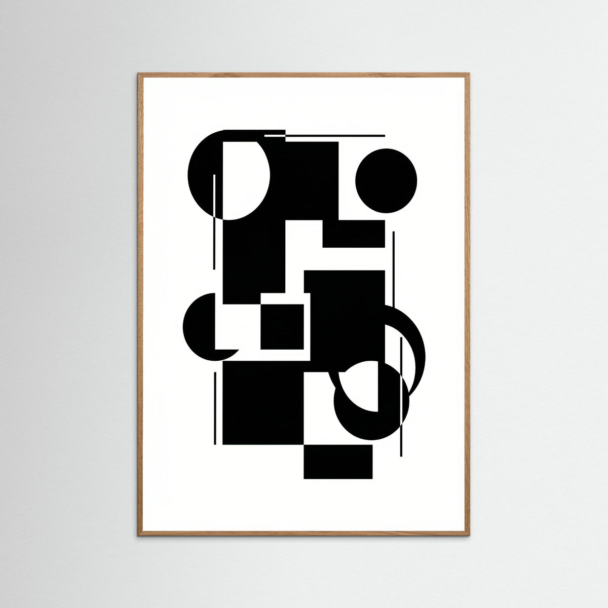 Oak Nature Art Print Beige