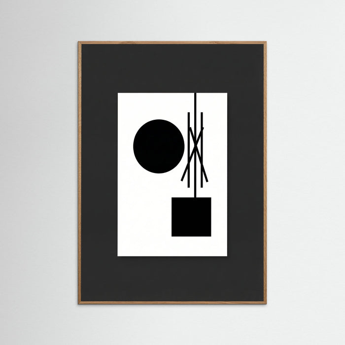 Oak Nature Art Print Beige