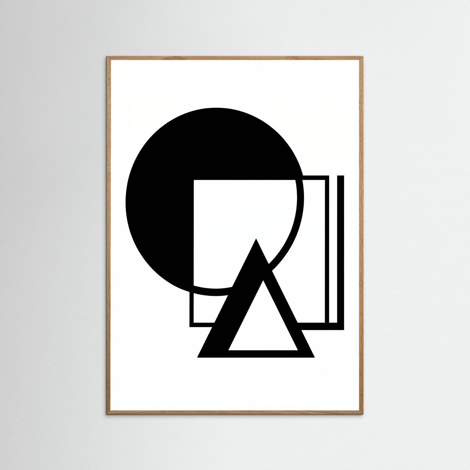 Oak Nature Art Print Beige