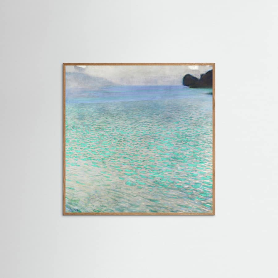 Attersee (1900) Poster – plakat og kunsttryk