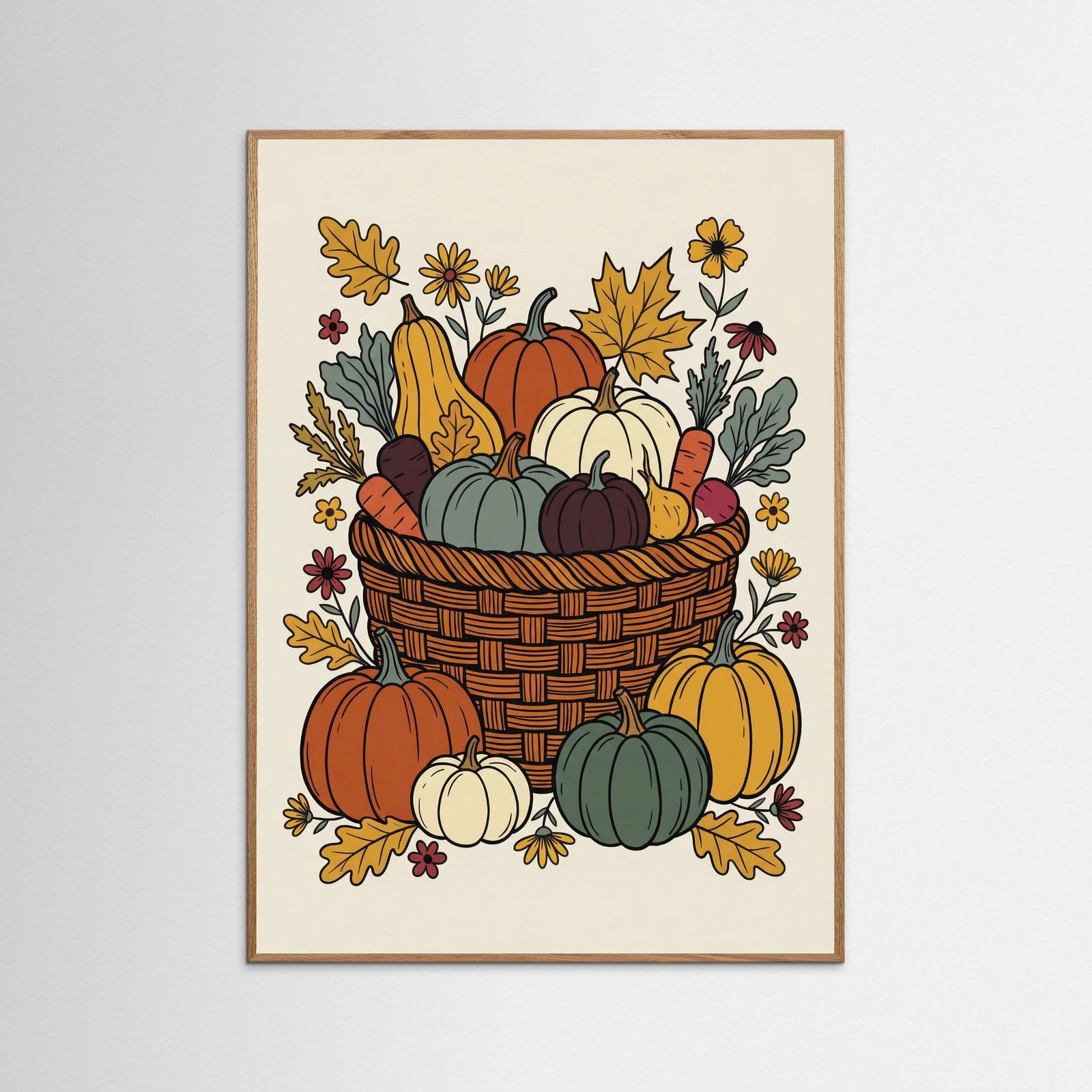 Oak Nature Autumn Botanical Charm