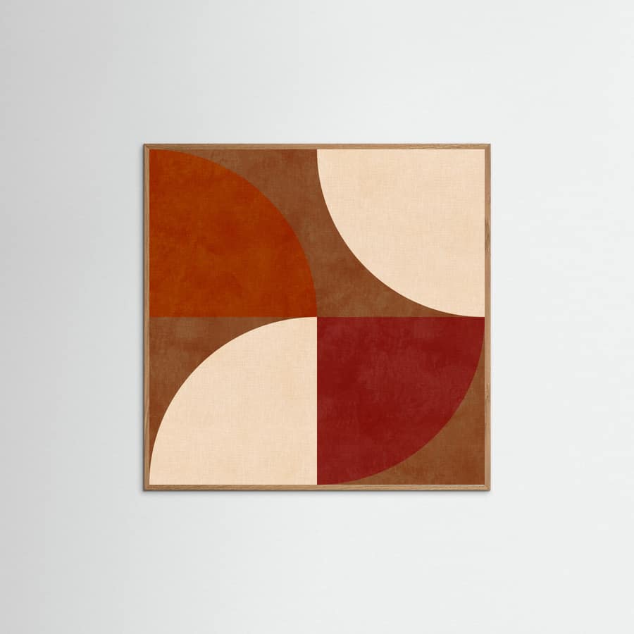 Poster Autumn Mid Century Earthy 13