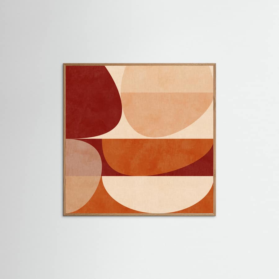 Plakat Autumn Mid Century Earthy 2