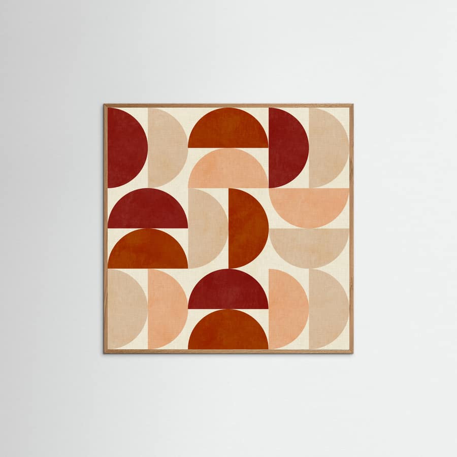 Plakat Autumn Mid Century Earthy 6