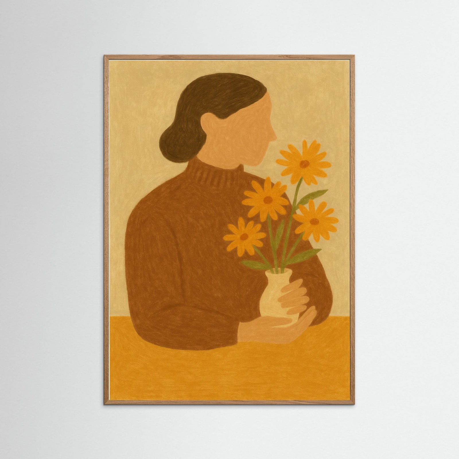 Oak Nature Autumn study