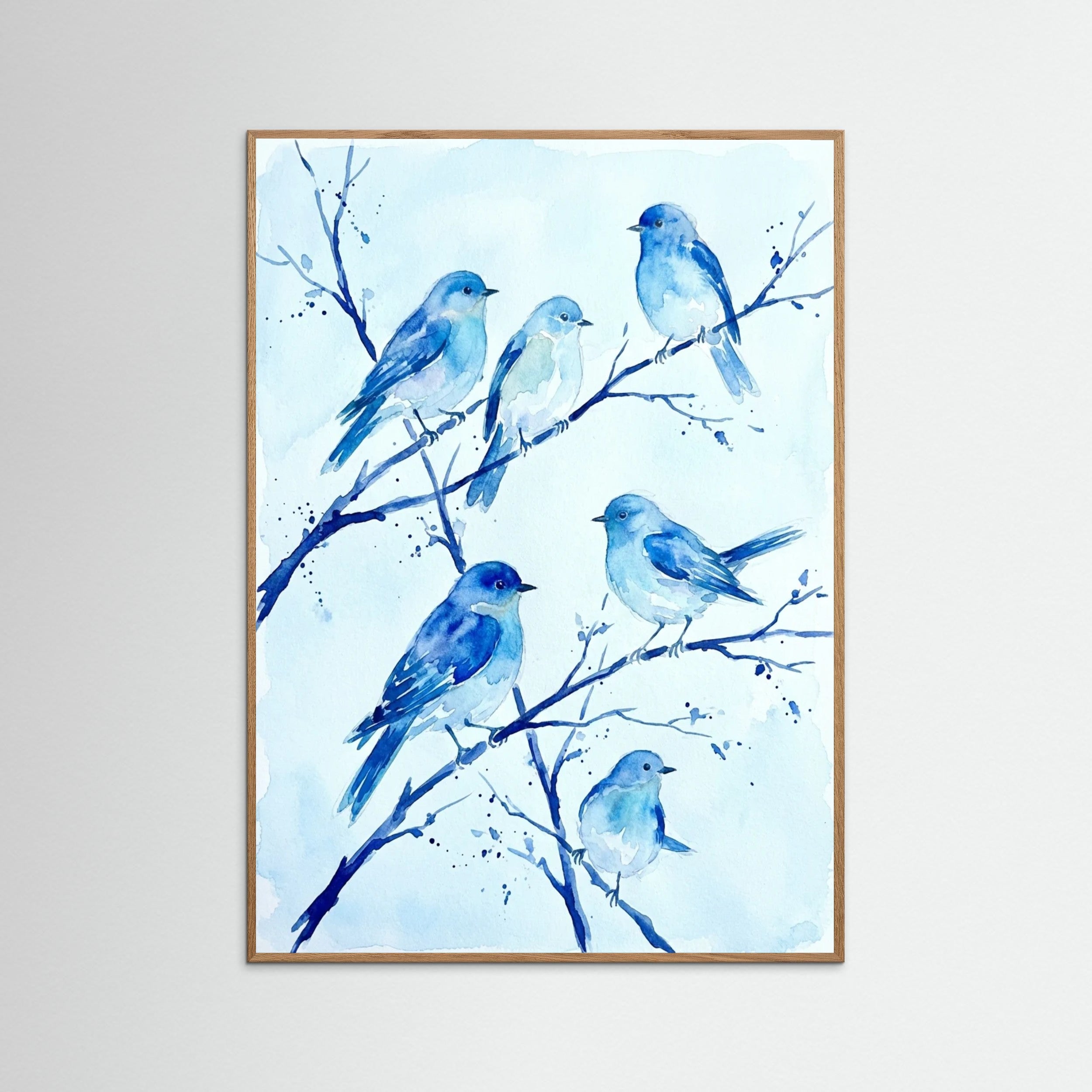 Oak Nature Azure Bloom