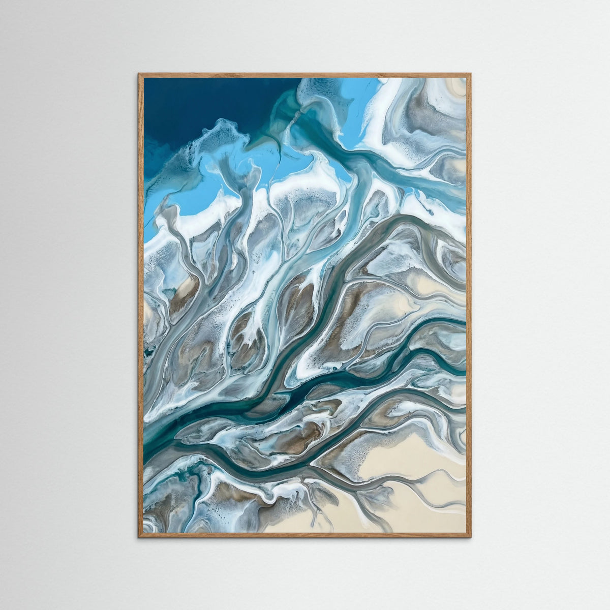 Oak Nature Azure Current