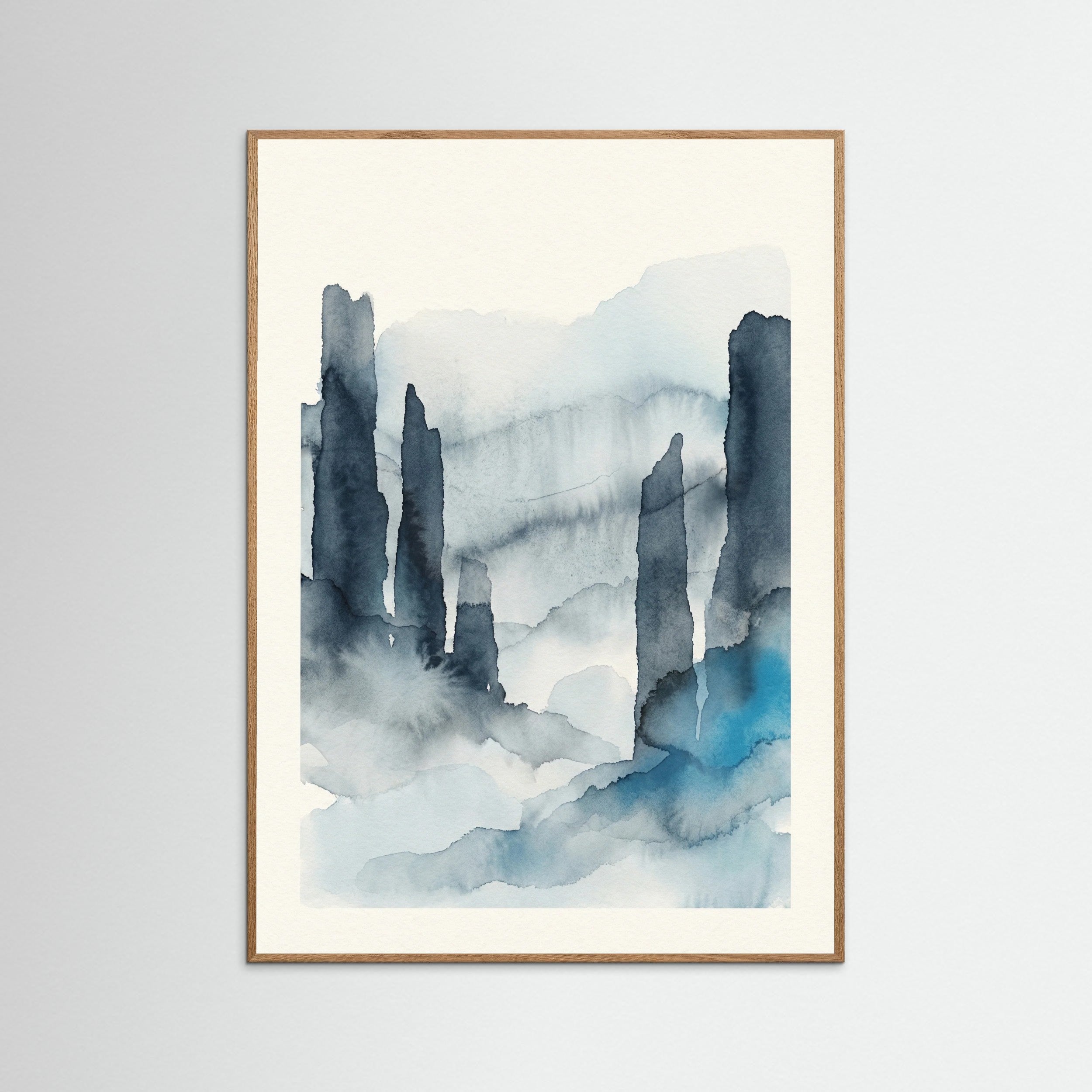 Oak Nature Azure Depths