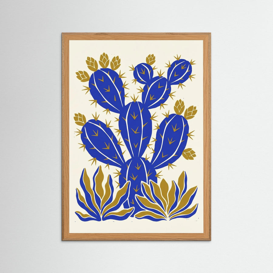 Azure Ochre Blooms