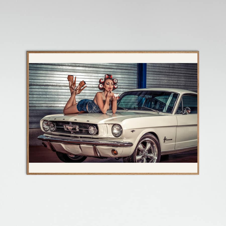 Baby you can drive my Car ..... Poster – plakat og kunsttryk