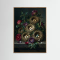 Oak Nature Baroque Floral Opulence