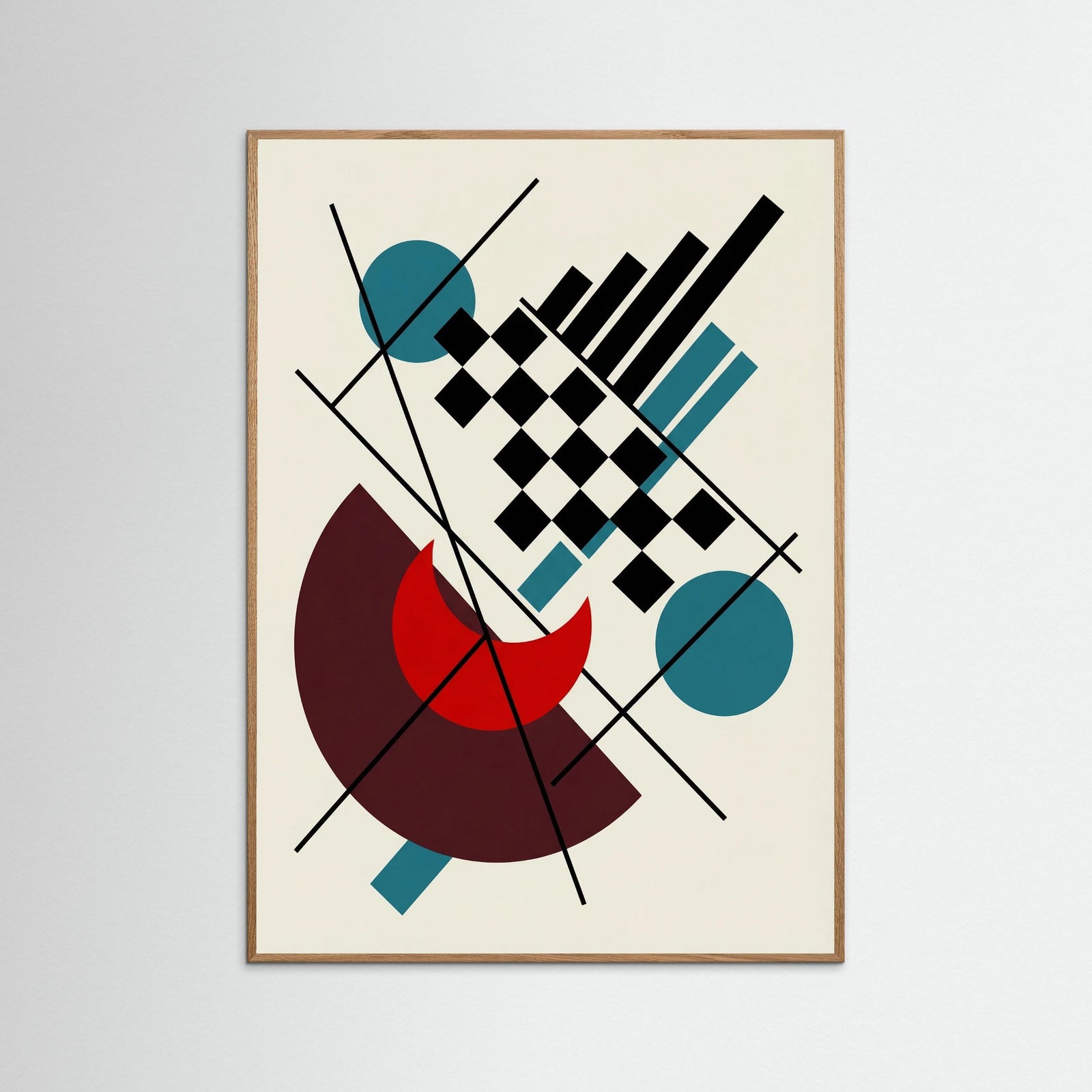 Oak Nature Bauhaus Abstraction