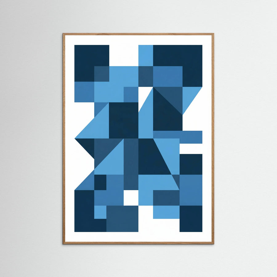 Bauhaus Blue Depths