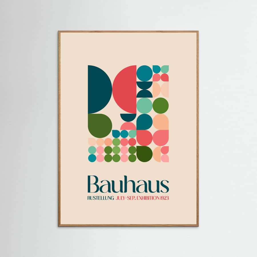 Bauhaus Kutular 2 Poster – plakat og kunsttryk