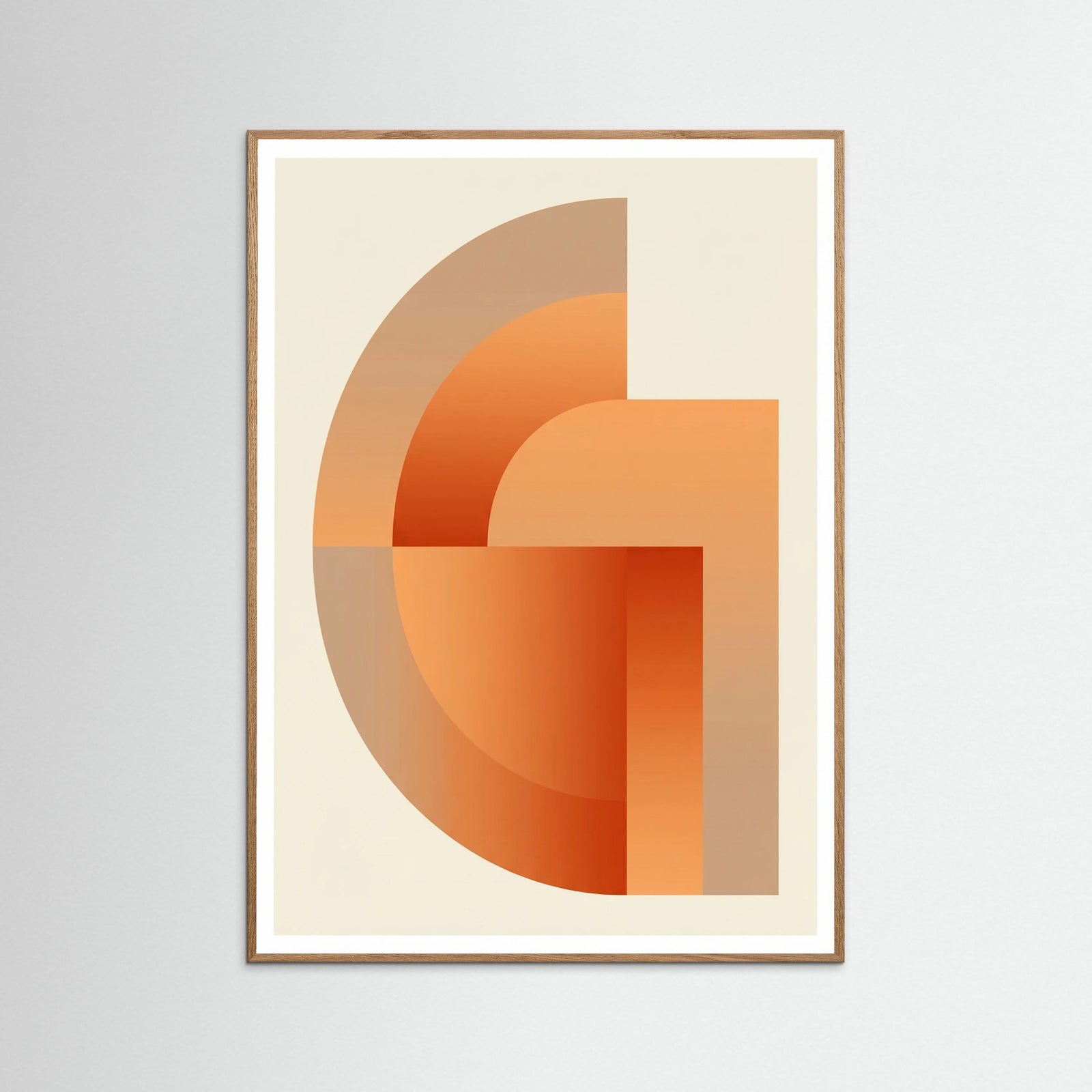 Oak Nature Bauhaus Sunburst