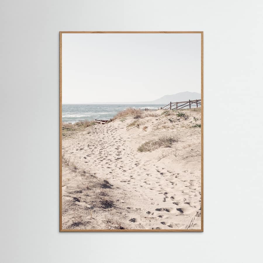 Beach_007 Poster – plakat og kunsttryk