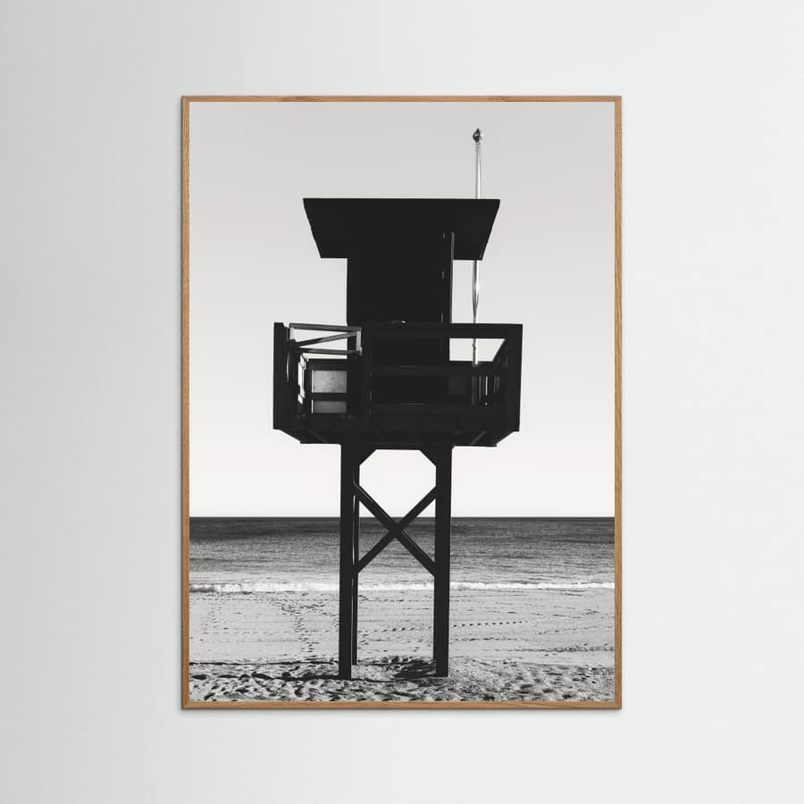 Beach_008 Poster – plakat og kunsttryk