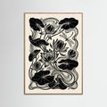Oak Nature Beardsley Floral Nouveau
