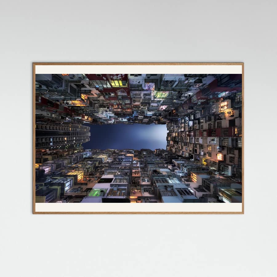 Plakat Beehive Buildings – plakat i druk artystyczny