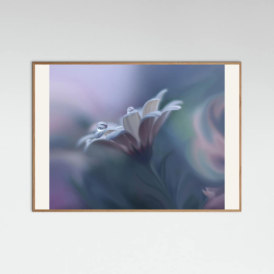 Behind Closed Eyes... Poster – Poster und Kunstdruck