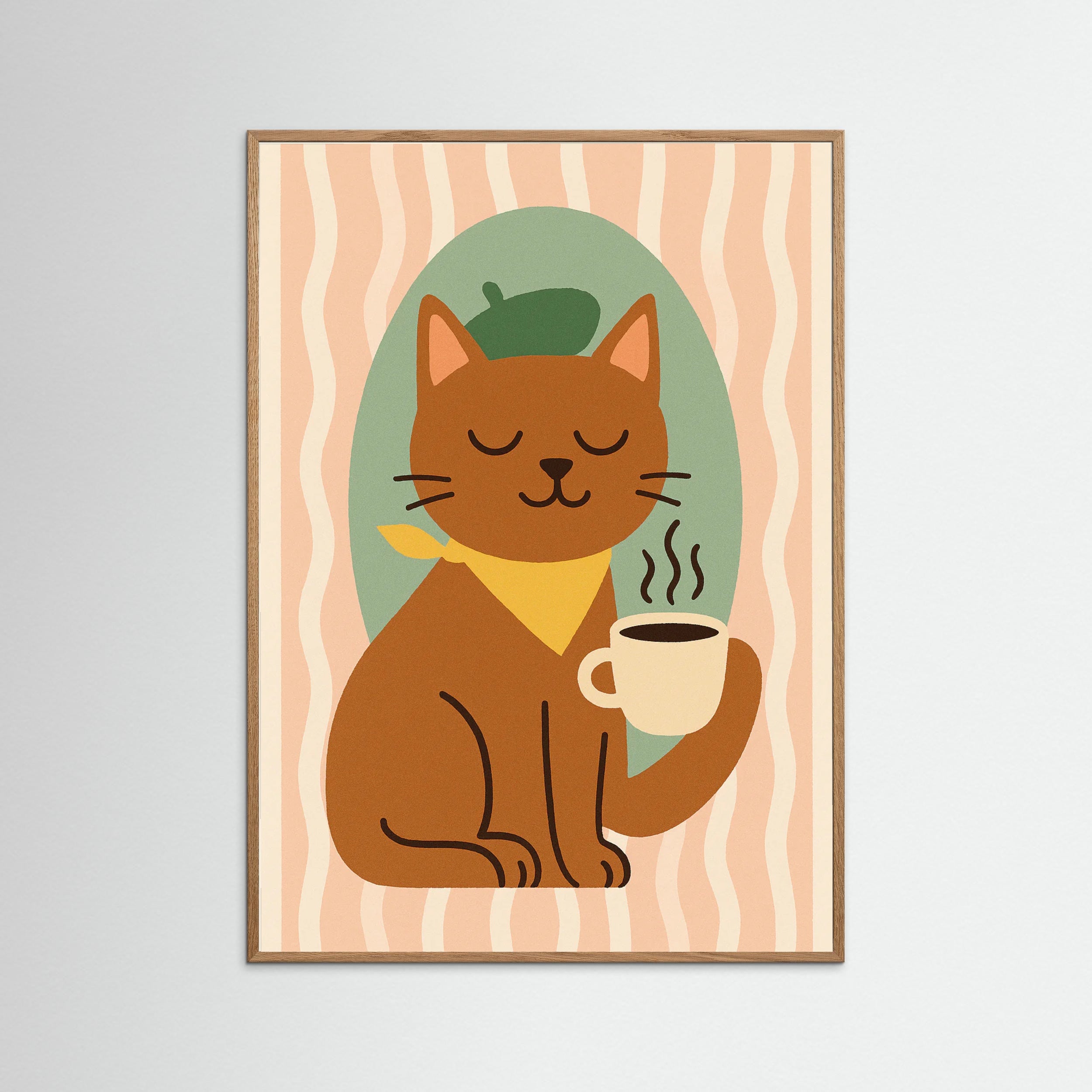 Oak Nature Beret Brew