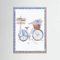 Bicycle at beach Poster – poster och konsttryck