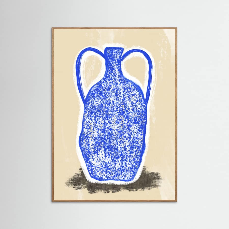 Big Blue Vase -juliste