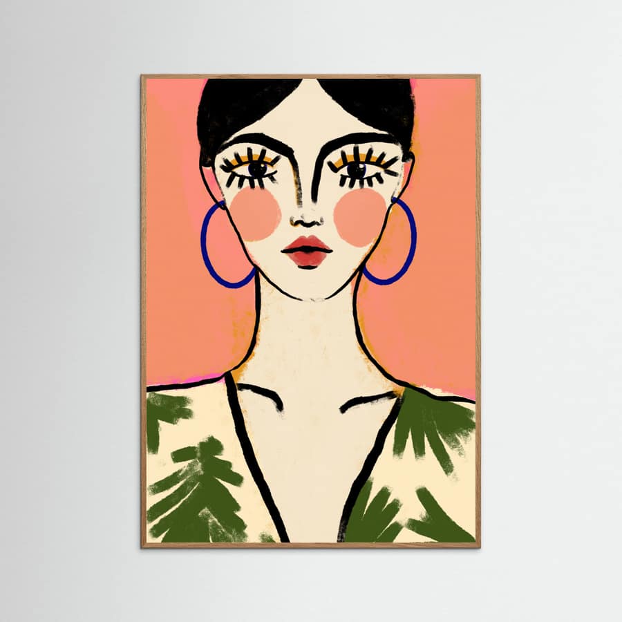 Póster Big Eyes