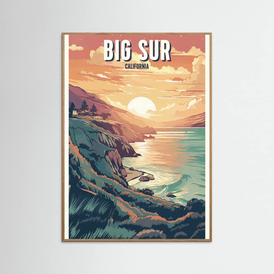 Plakat Big Sur