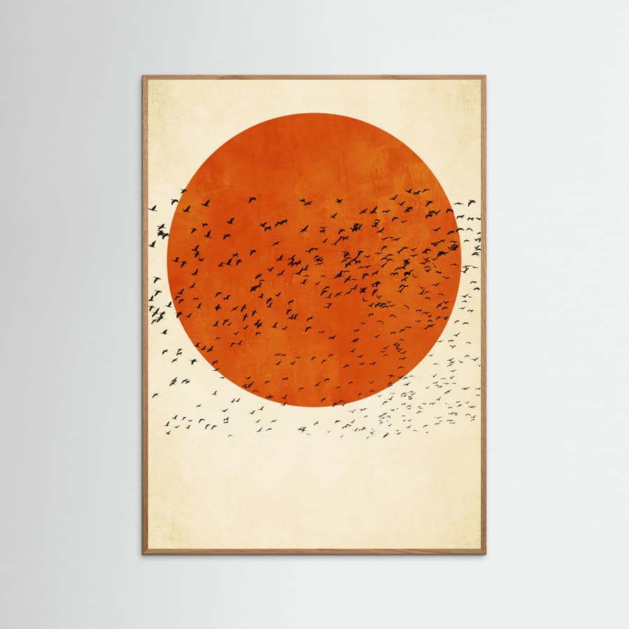 Poster Birds In the Sun