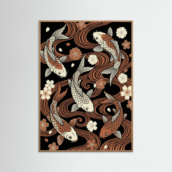Oak Nature Blossom Stripe Symphony