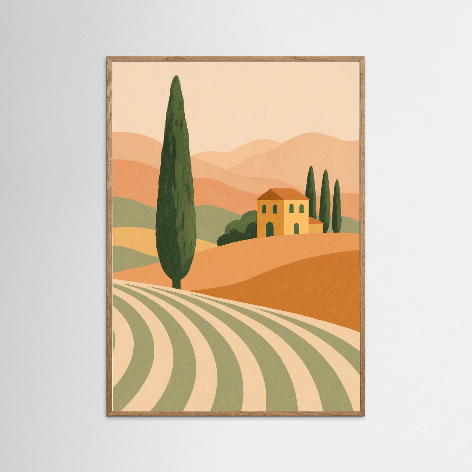 Oak Nature Blossom Vignette