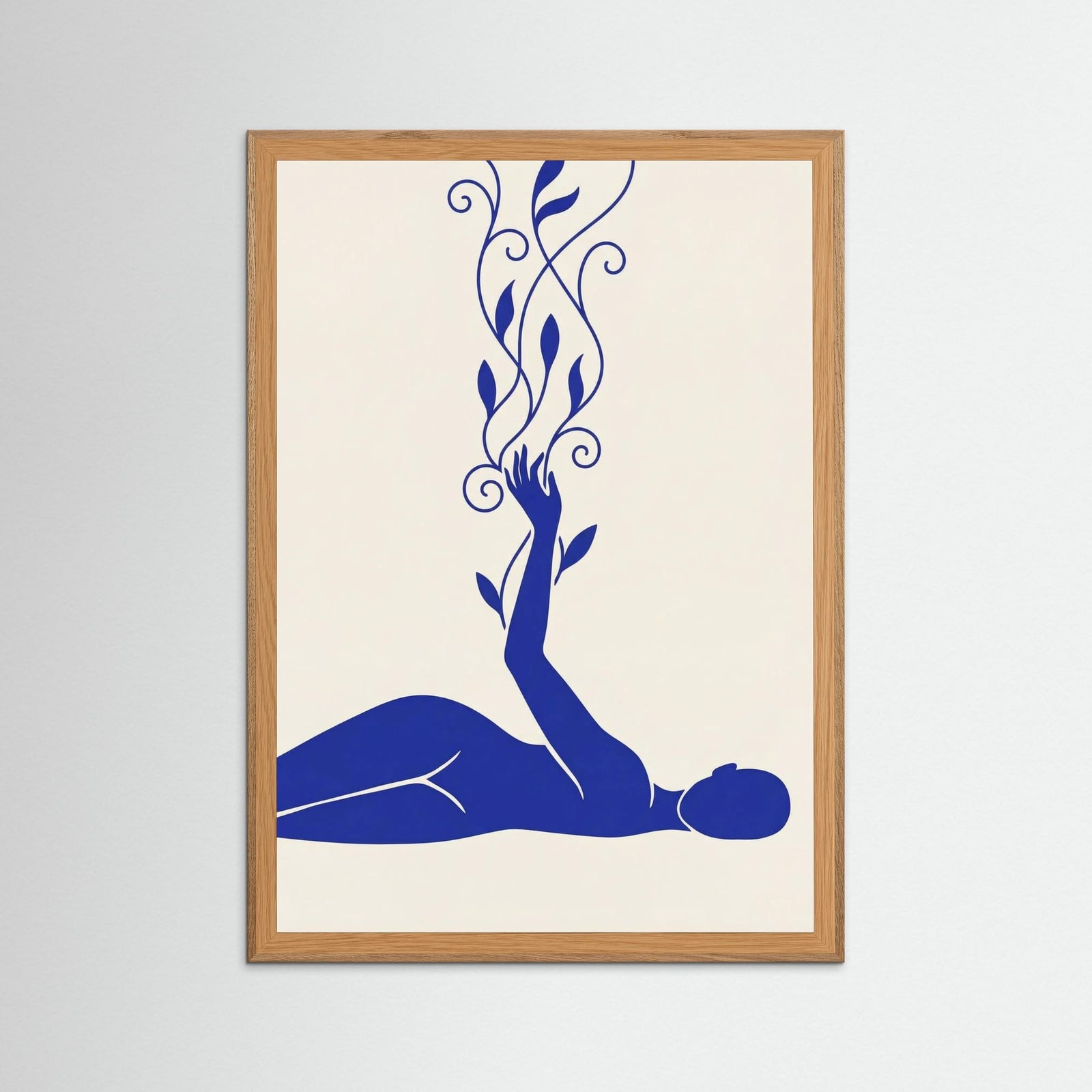 Oak Nature Blue Contemplation