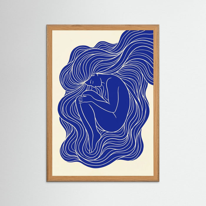 Oak Nature Blue Embrace 1