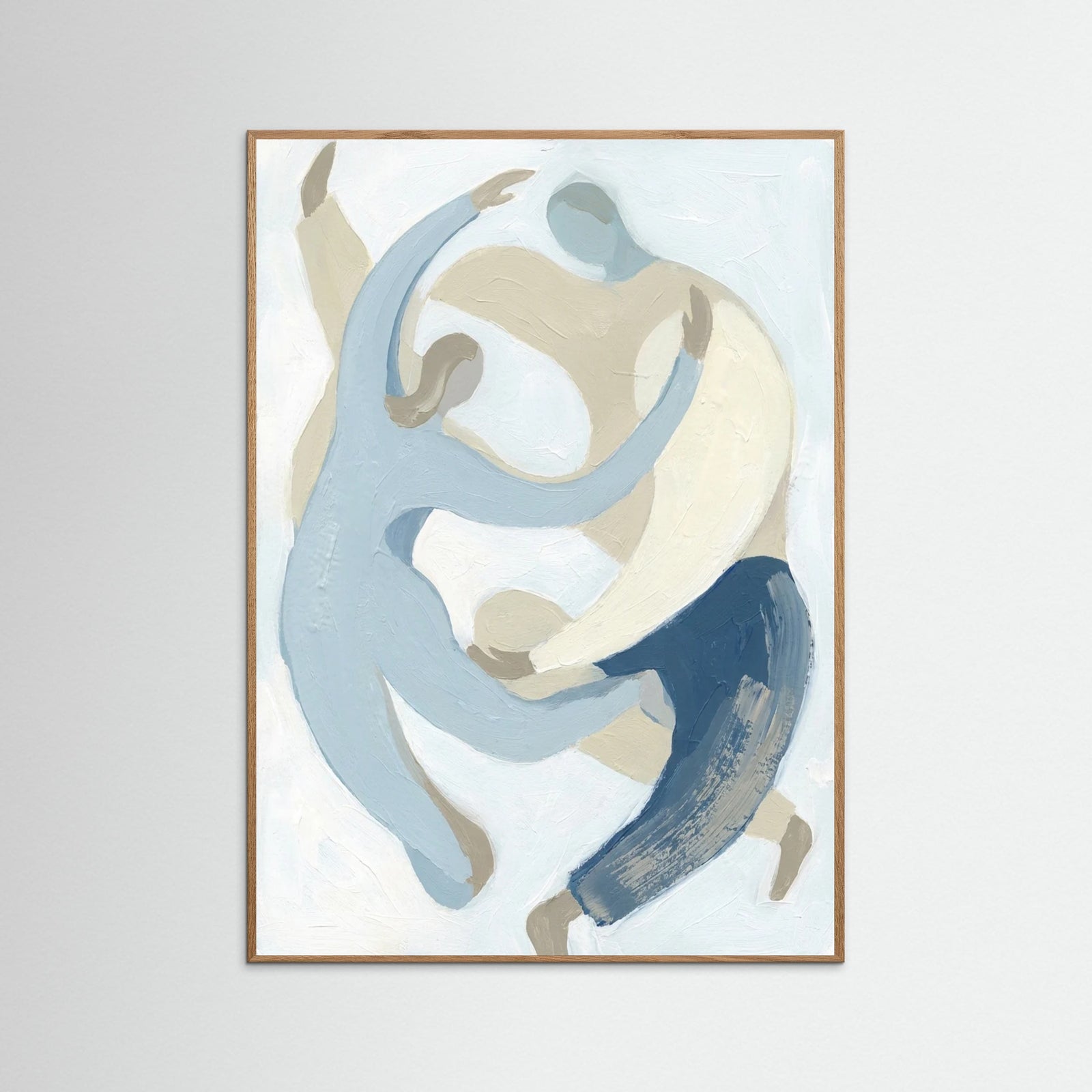 Oak Nature Blue Intertwine