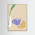 Oak Nature Blue Moka Still Life