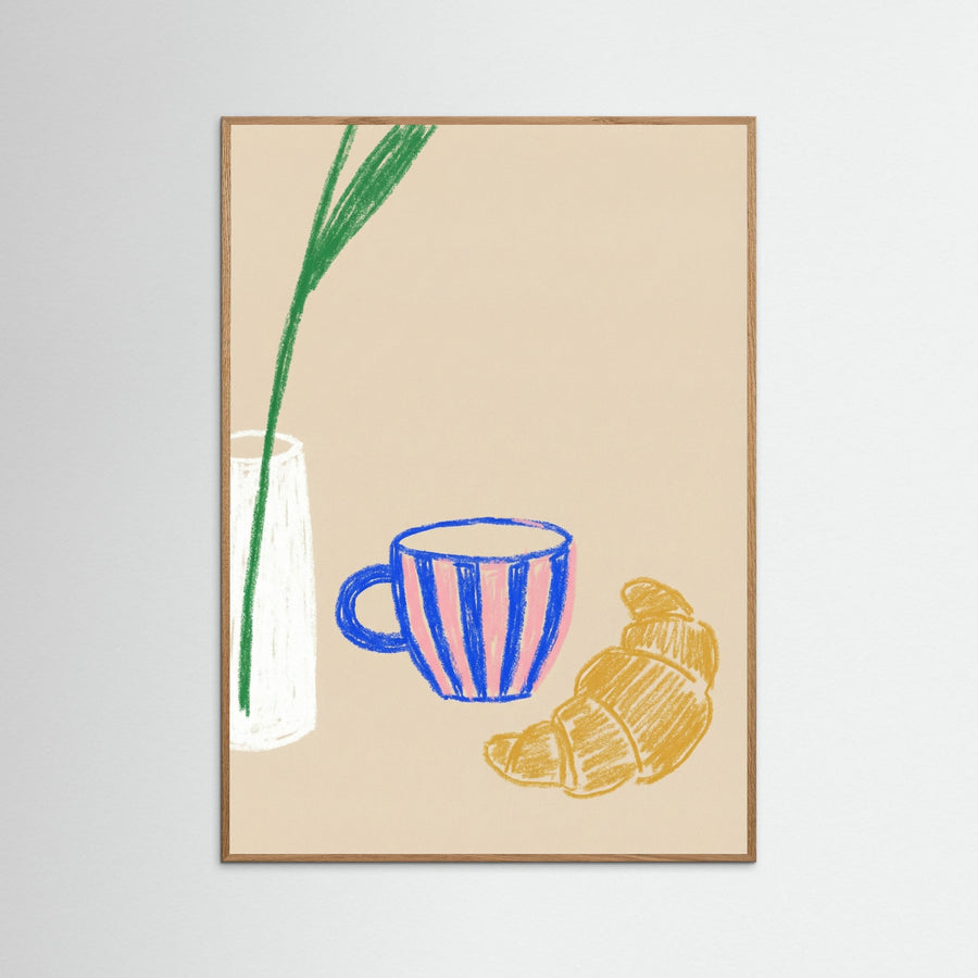Blue Moka Still Life
