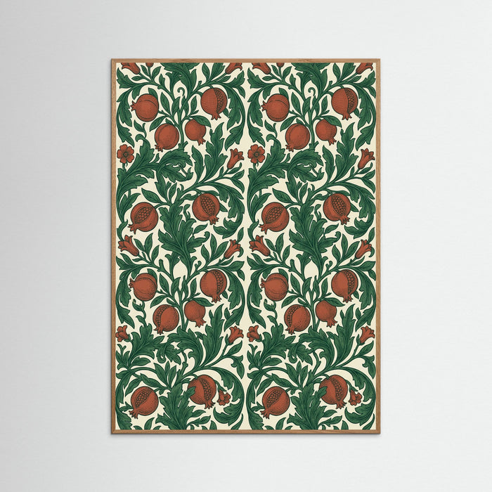 Oak Nature Blue Poppy Revival