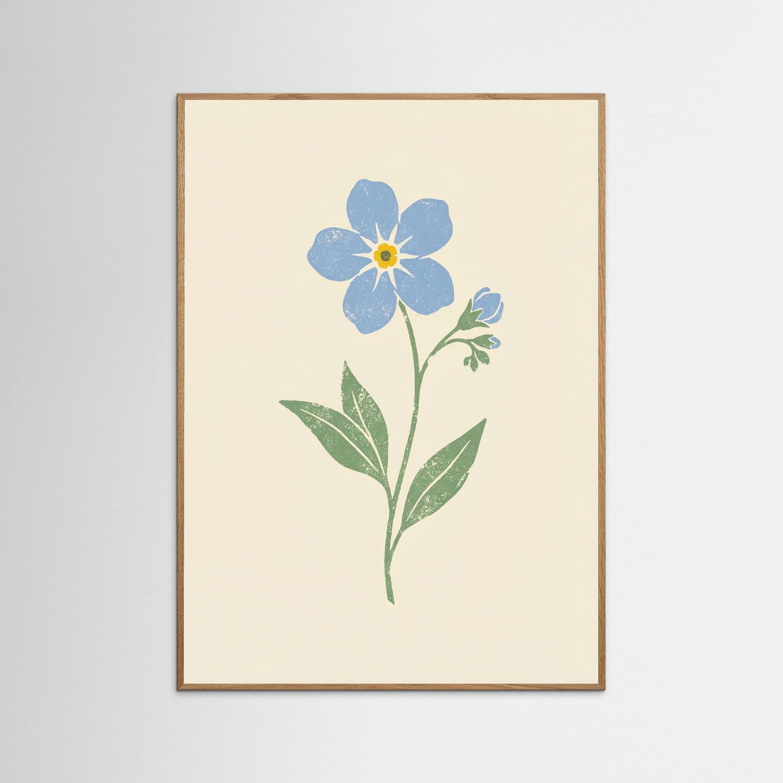 Oak Nature Blue Reminder