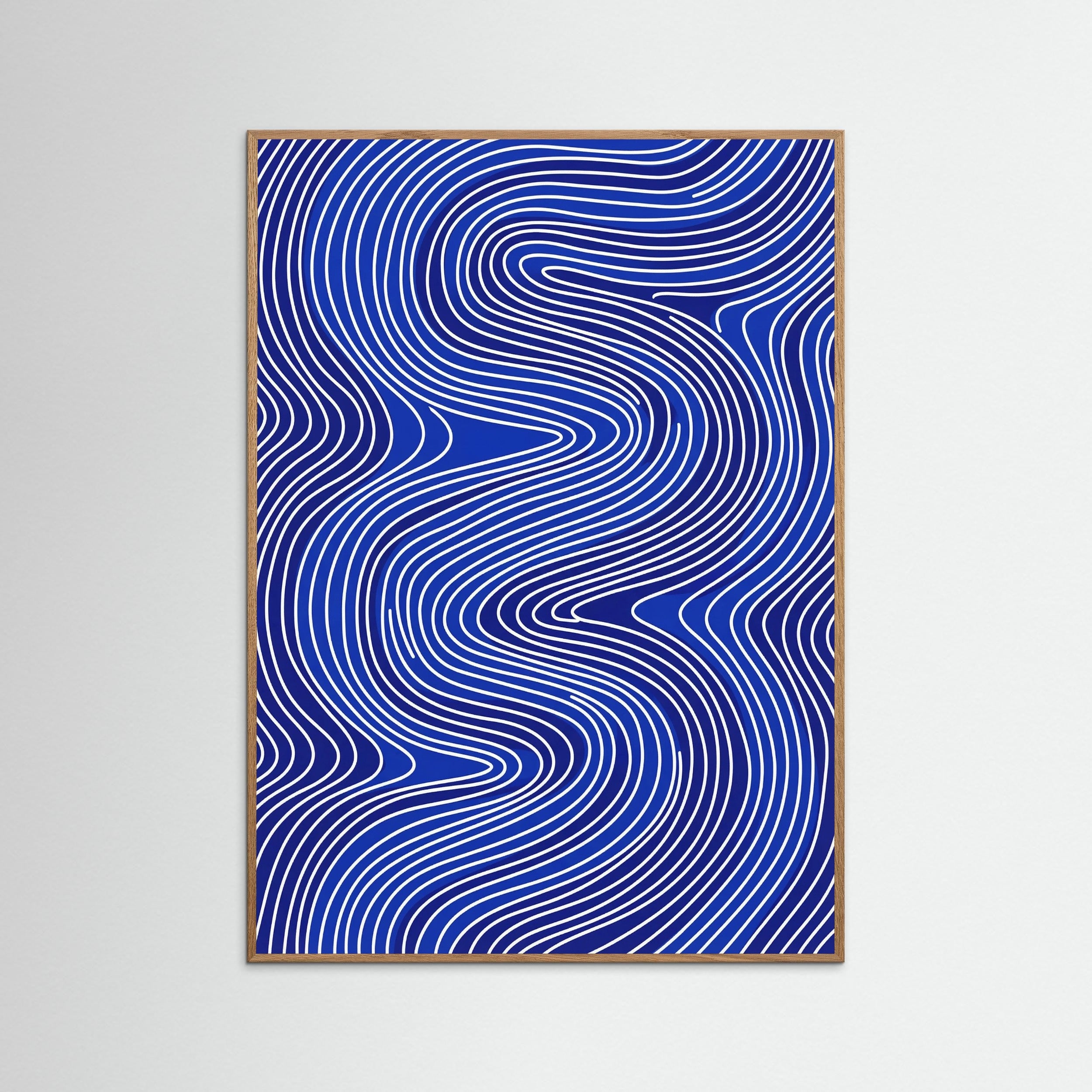 Oak Nature Blue Rhythm