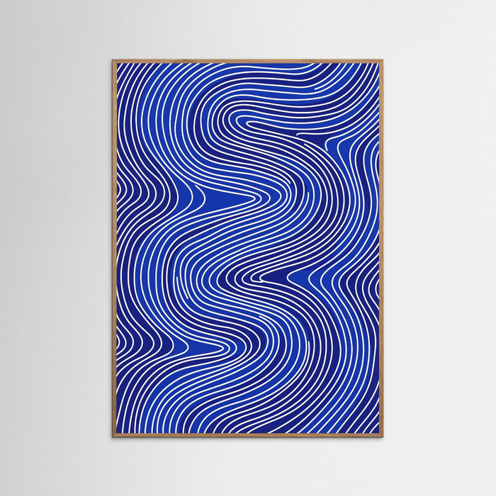 Oak Nature Blue Rhythm