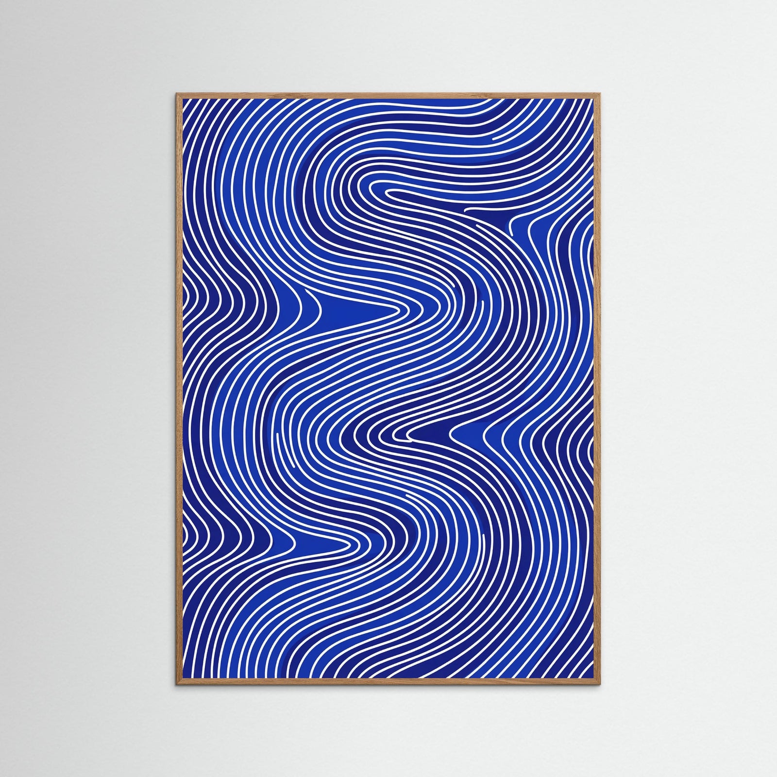 Oak Nature Blue Rhythm