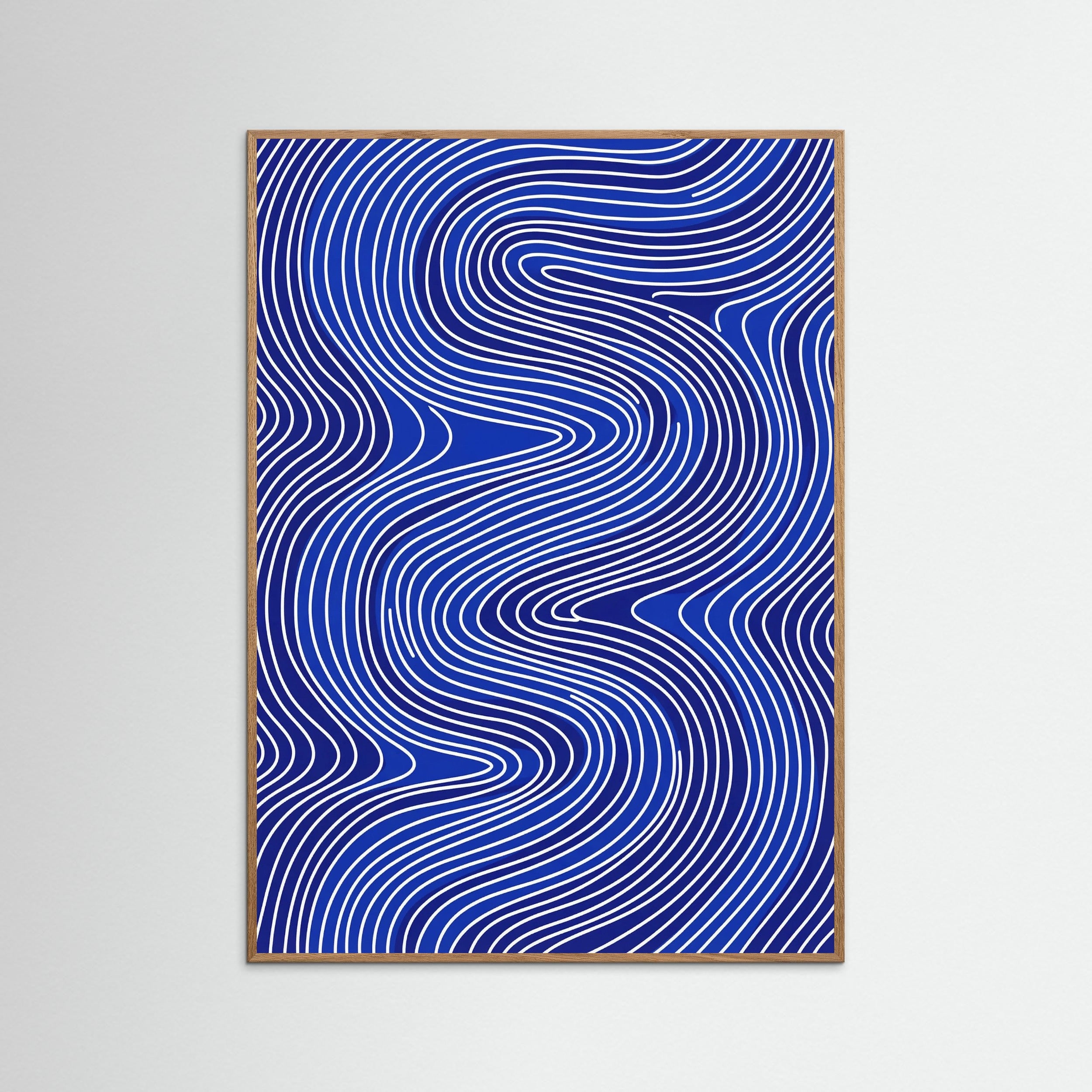 Oak Nature Blue Rhythm