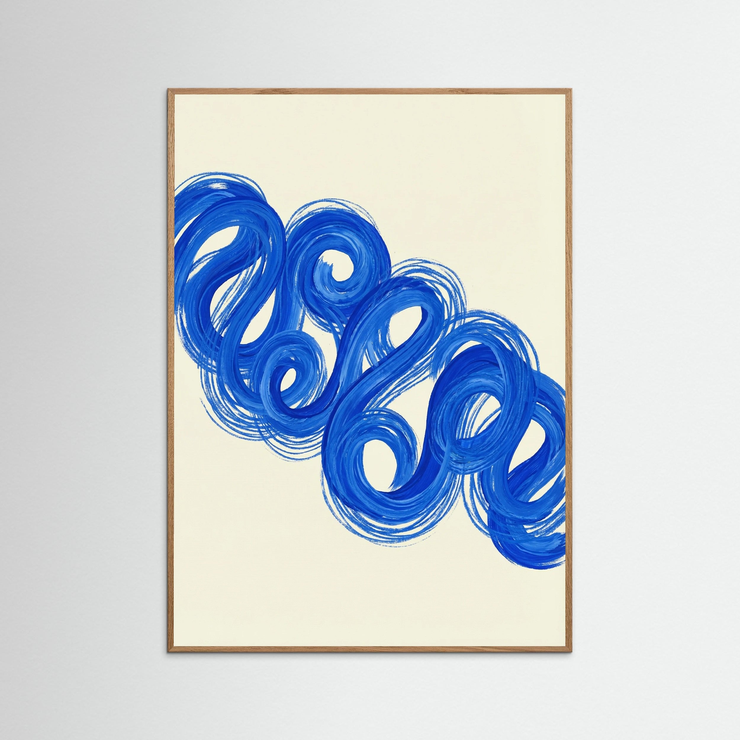 Oak Nature Blue Rhythm